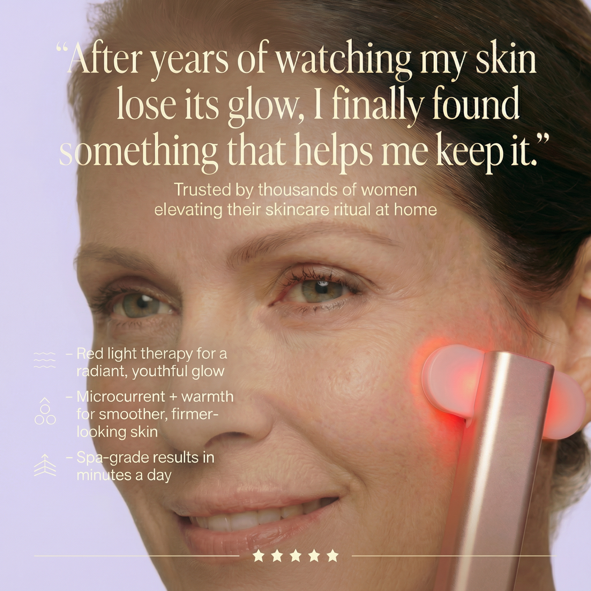 LumaTique® Red Light Therapy Wand